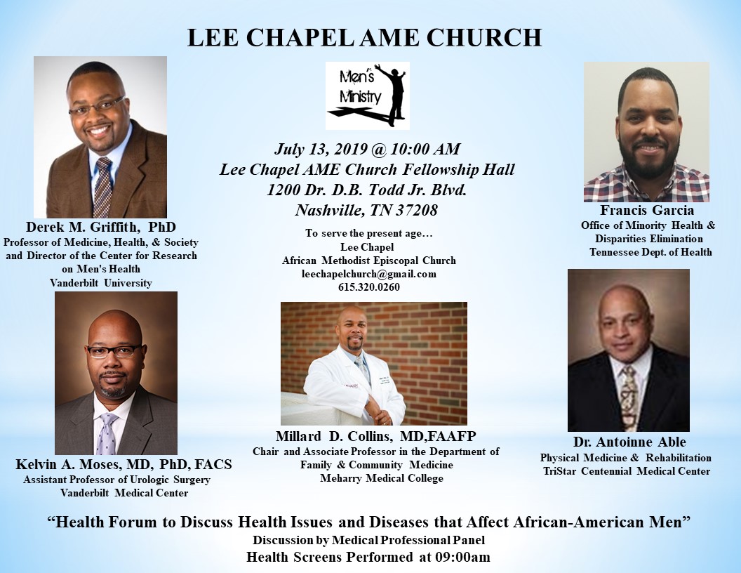 Lee Chapel AME Health Forum