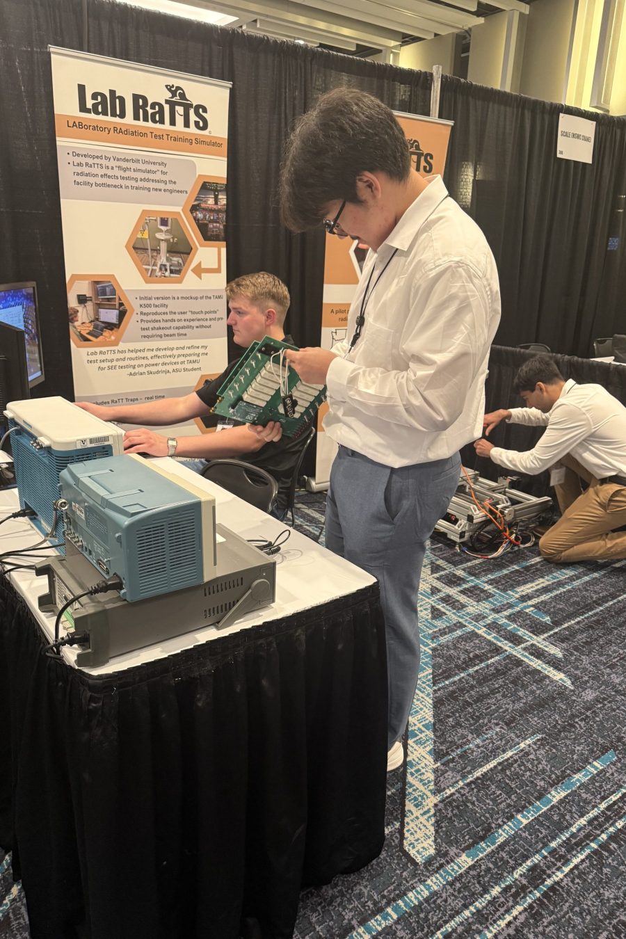 Lab ratts set up with undergrad 2025 