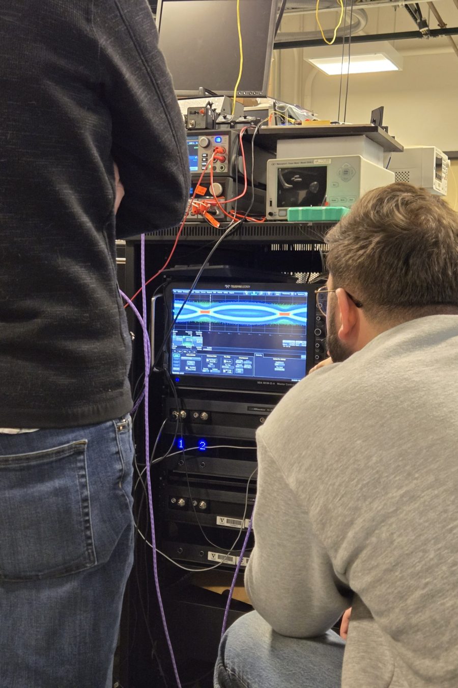 Waiting on test results in an ISDE lab 