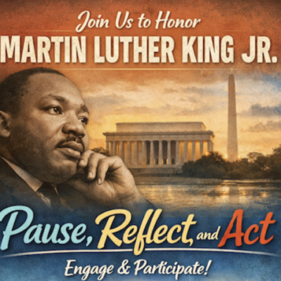MLK Reflection Table: Pause, Reflect, Act