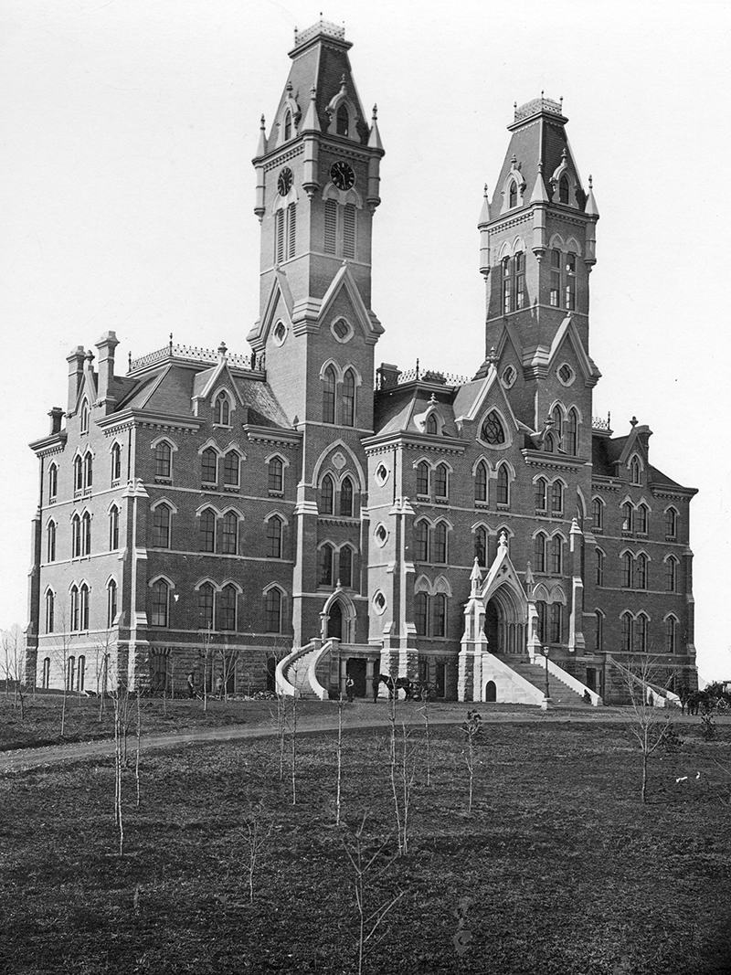 Kirkland Hall in 1875