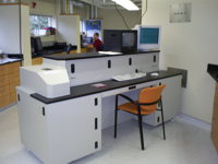 Photo of the Voyager STR-DE MALDI-TOF-MS