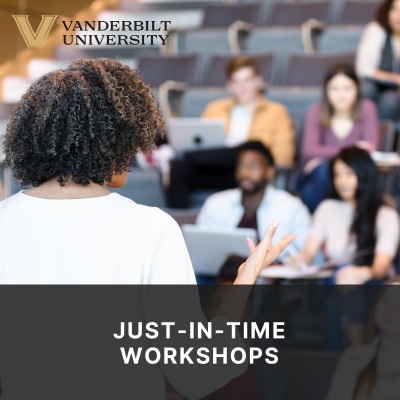 Just-In-Time Workshops