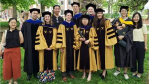 Group photo Vanderbilt graduation May 2022