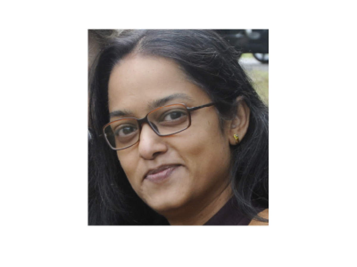 Rameela Raman at the 2022 All-Department Retreat