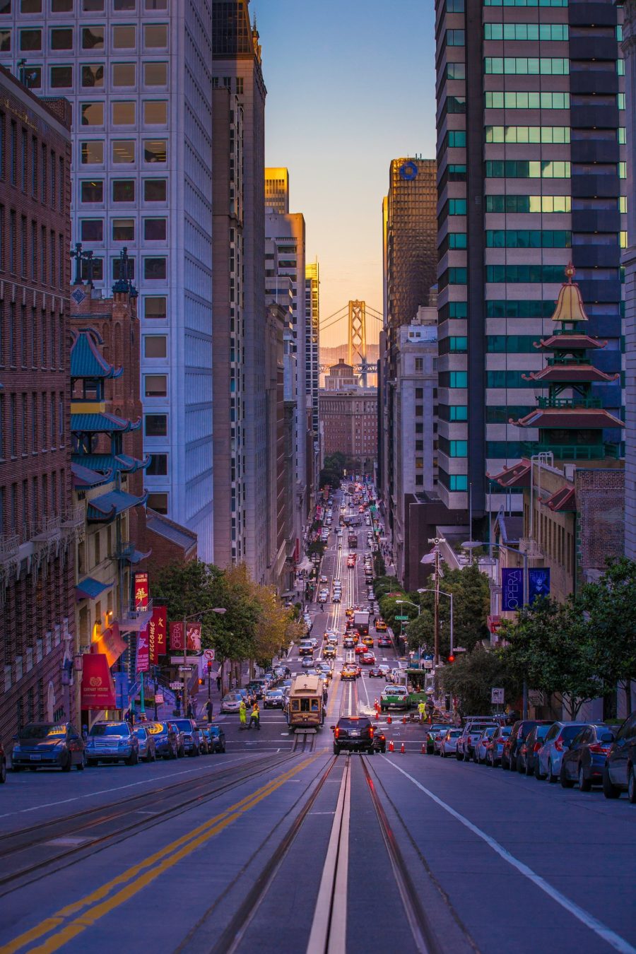 photo of San Francisco with the Golden Gate Bridge in the background