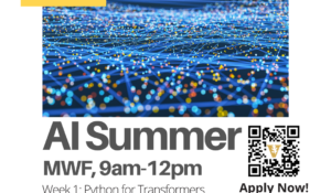 AI Summer with the Data Science Institute