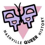 Nashville Queer History butterfly logo