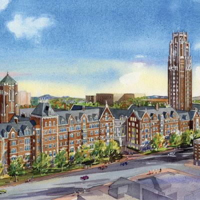 On the City’s Western Border: $600 million living–learning initiative to transform campus along West End Avenue