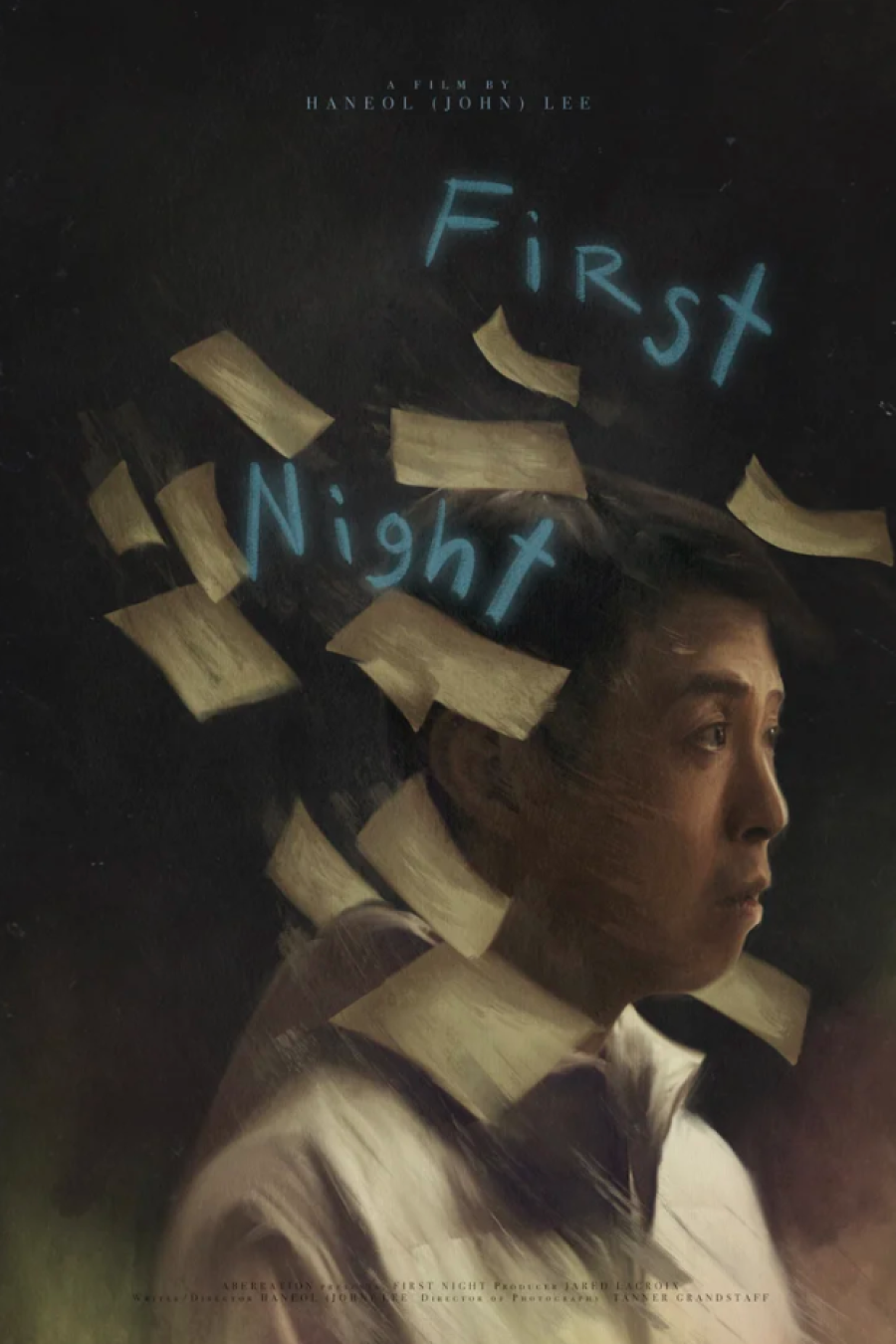 Photo Poster of Hanoel's film, First Night