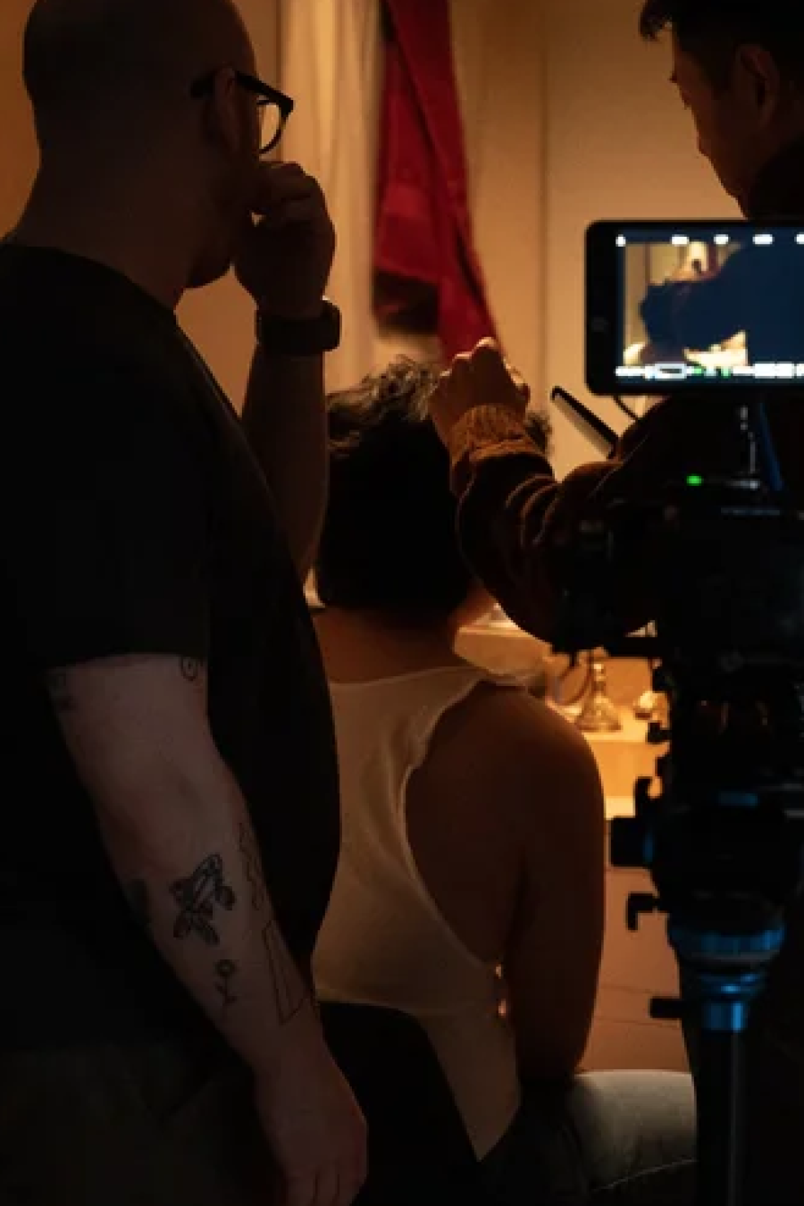 Shot from Haneol's film, Eighth Dimension