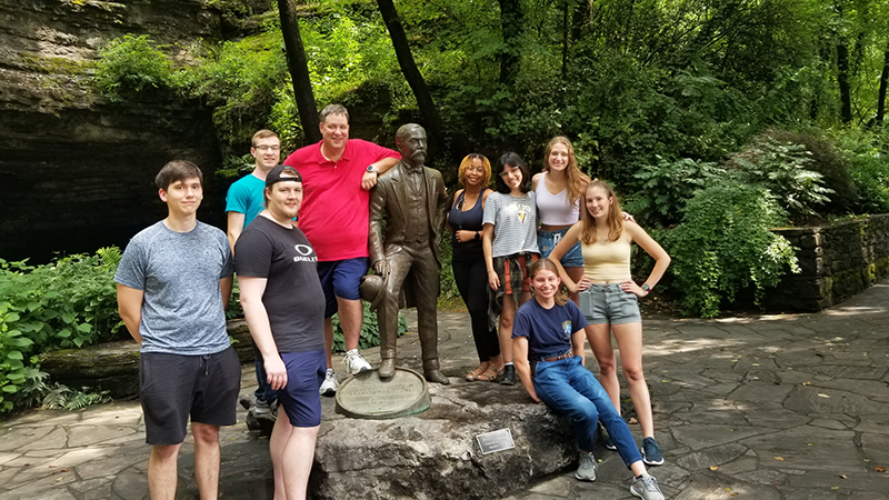 Photo of 2022 Trainees at Jack Daniels Distillery