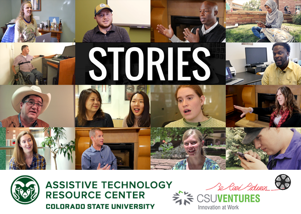 Stories of inclusive tech video poster, part of CSU ventures, produced by Be Real Productions