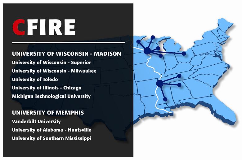 CFIRE university transportation center logo