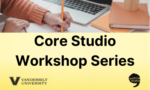 The purpose of this image is to promote the Core Studio Workshop series, information about which can be found on the webpages featuring this image.