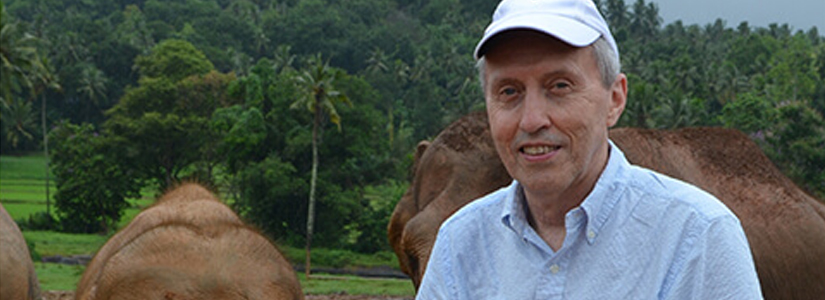 George Hornberger, Director of VIEE, leads an NSF-sponsored project in Sri Lanka that studies how small rice farming communities in Sri Lanka respond to drought and other climatic changes. 